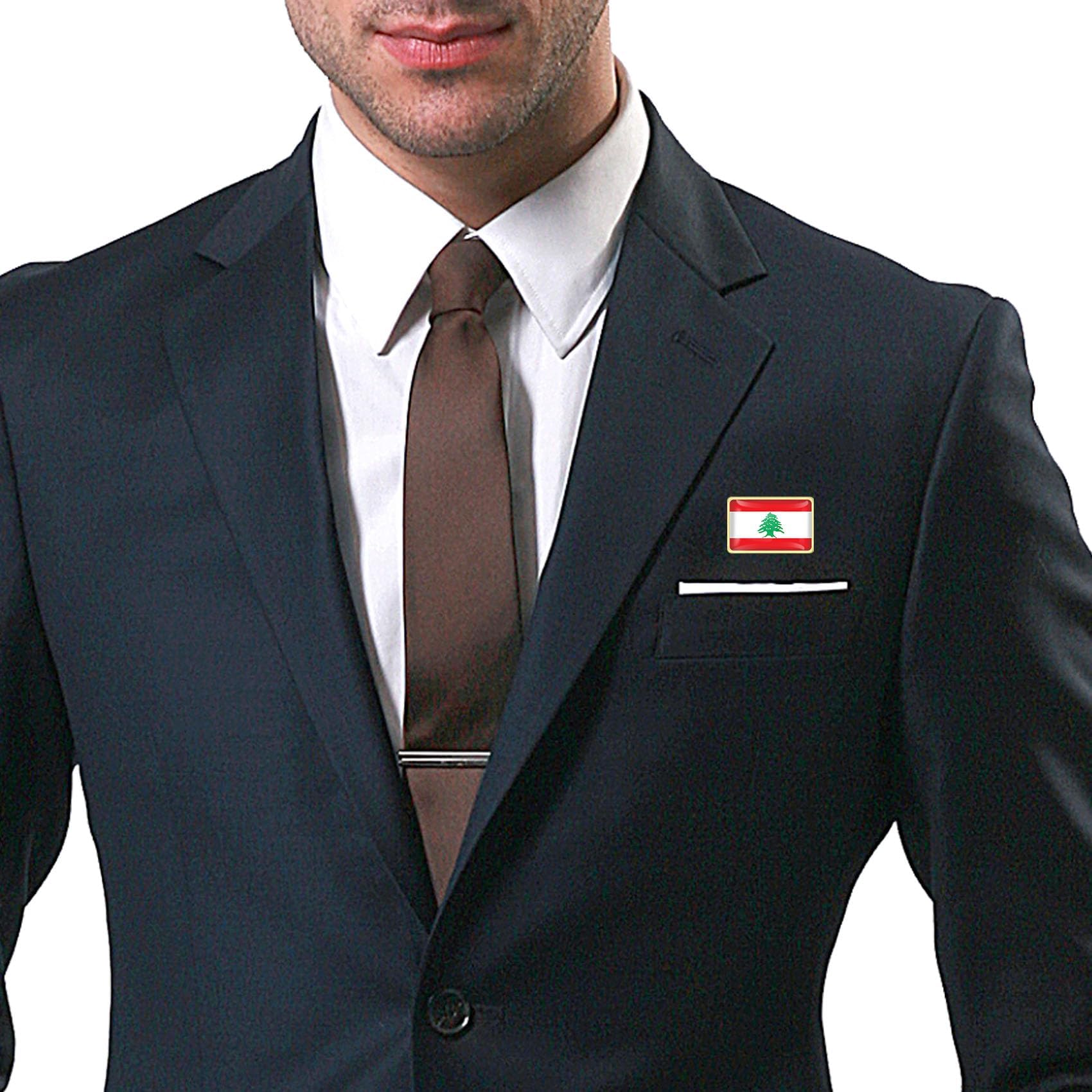 12/24/50/100Pcs Lebanon Flag Lapel Pins Bulk - Metal Lebanese Brooch Badge Souvenir for Men Women Clothes Bags Hats - Image 5