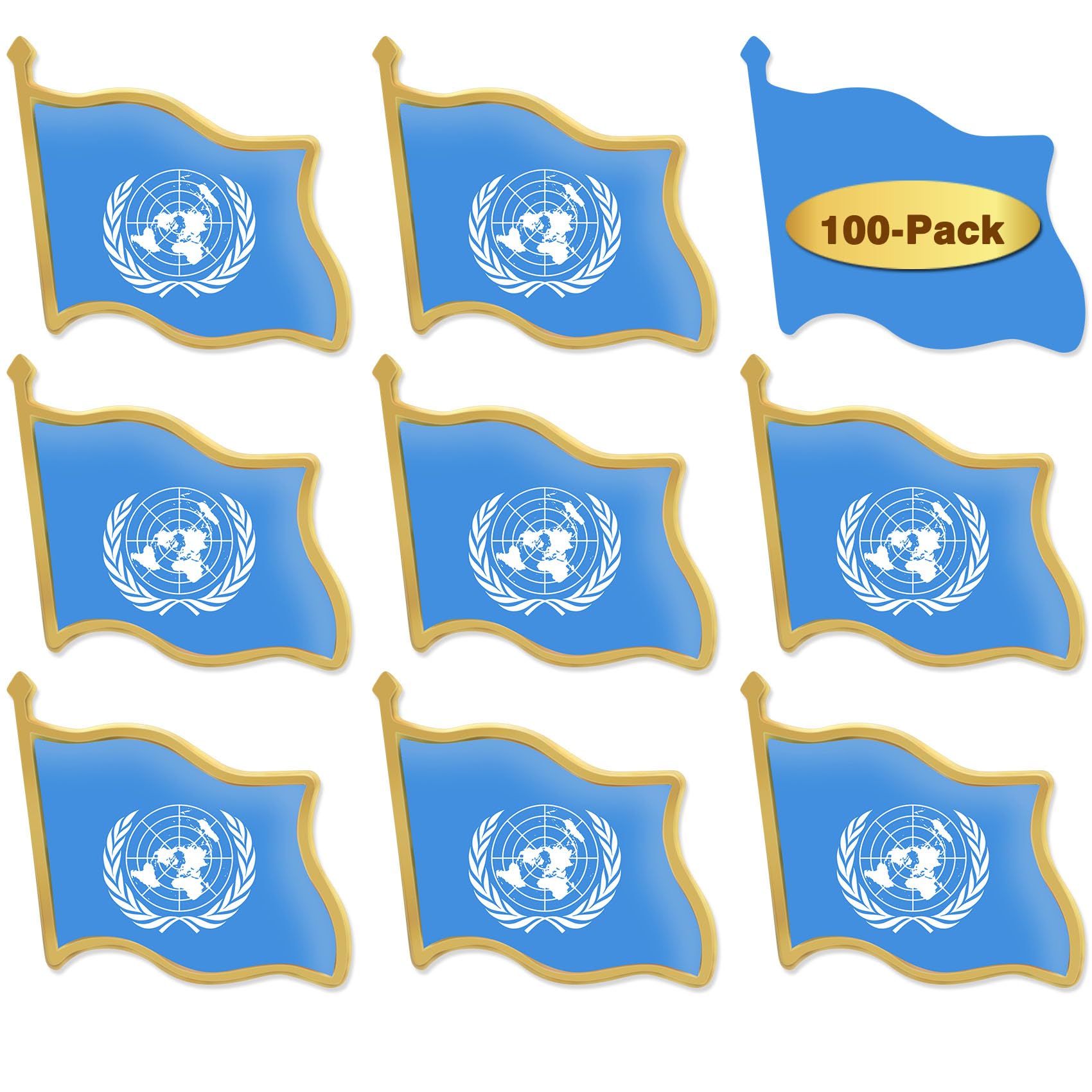 Country lapel pins